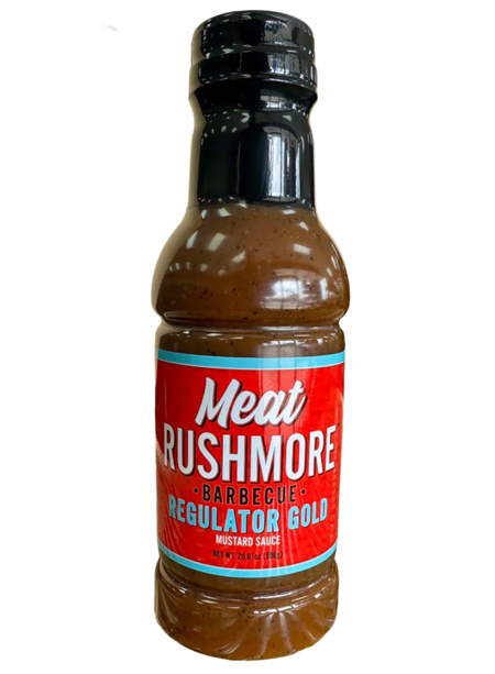 Meat Rushmore BBQ Regulator Gold Mustard Sauce 20.81 oz.