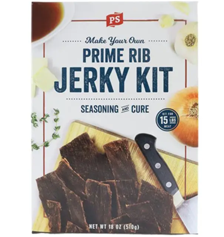 PS Seasoning's Prime Rib Jerky Kit 18 oz.