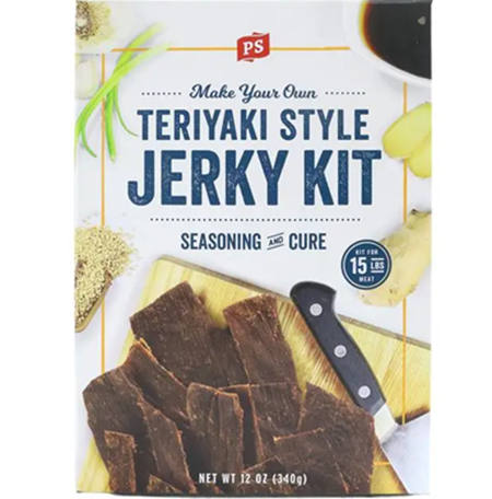 PS Seasoning's Teriyaki Style Jerky Kit 12 oz.