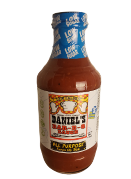 Daniel's Low Sugar BBQ Sauce 18 oz.