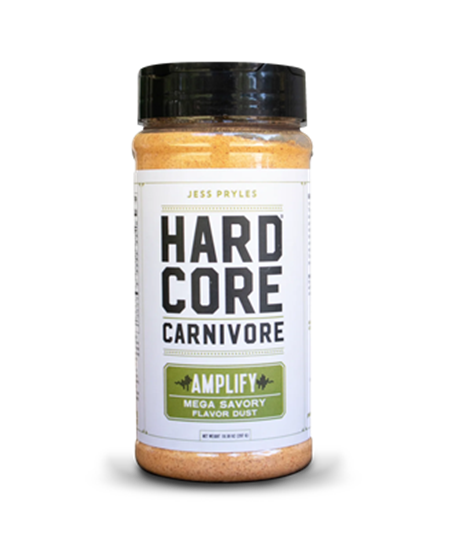 Hardcore Carnivore Amplify Mega Savory Flavor Dust 10.5 oz.