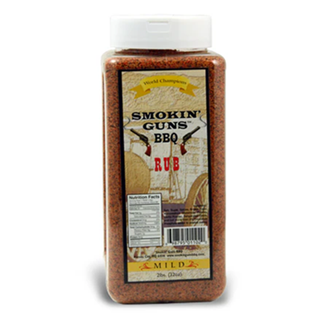 Smokin' Guns BBQ Mild Rub 2 lb.