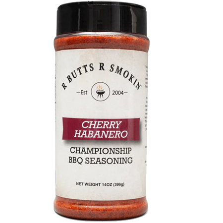 R Butts R Smokin' Cherry Habanero BBQ Seasoning 14 oz.