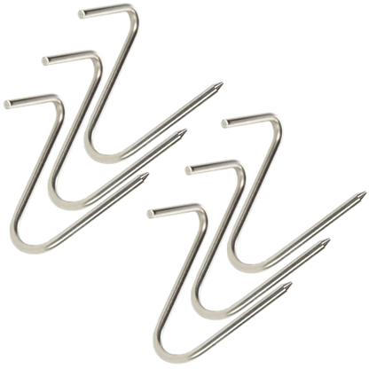 Drum Smoker Hooks (6 Hooks)