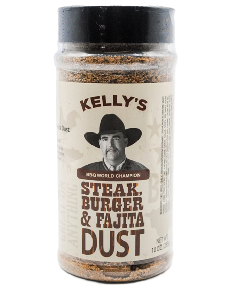 Kelly's Steak, Burger & Fajita Dust 10 oz.