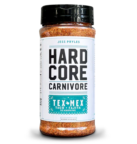 Hardcore Carnivore Tex Mex Taco y Fajita Seasoning 10.75 oz.