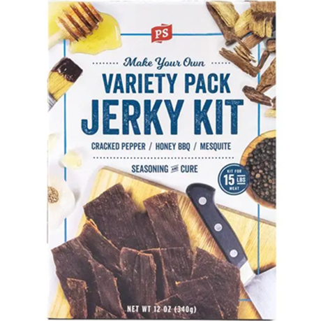 PS Seasoning's Variety Pack Jerky Kit 12 oz.