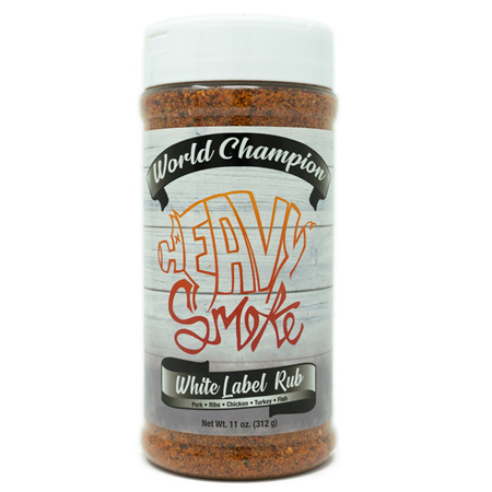 Heavy Smoke White Label Rub 11 oz.