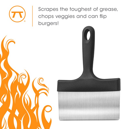 Heavy Duty Stainless Steel Grill Scraper